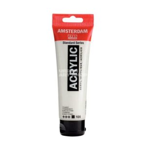 Amsterdam Acrylverf 105 Titaanwit Standard Series in 120ml tube