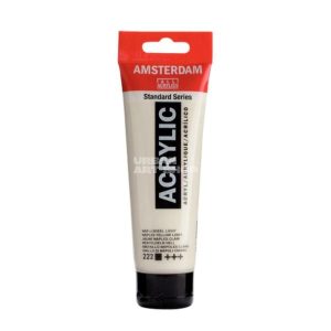 Amsterdam Acrylverf 222 Napelsgeel Licht Standard Series in 120ml tube
