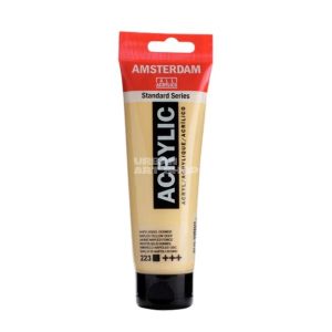 Amsterdam Acrylverf 223 Napelsgeel Donker Standard Series in 120ml tube