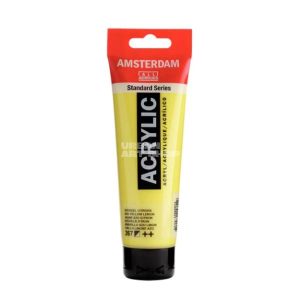Amsterdam Acrylverf 267 Azogeel Citroen Standard Series in 120ml tube