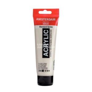Amsterdam Acrylverf 290 Titaanbuff Donker Standard Series in 120ml tube