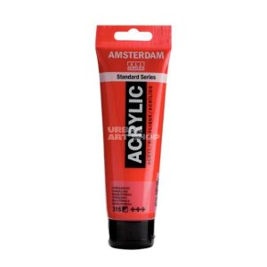 Amsterdam Acrylverf 315 Pyrrolerood Standard Series in 120ml tube