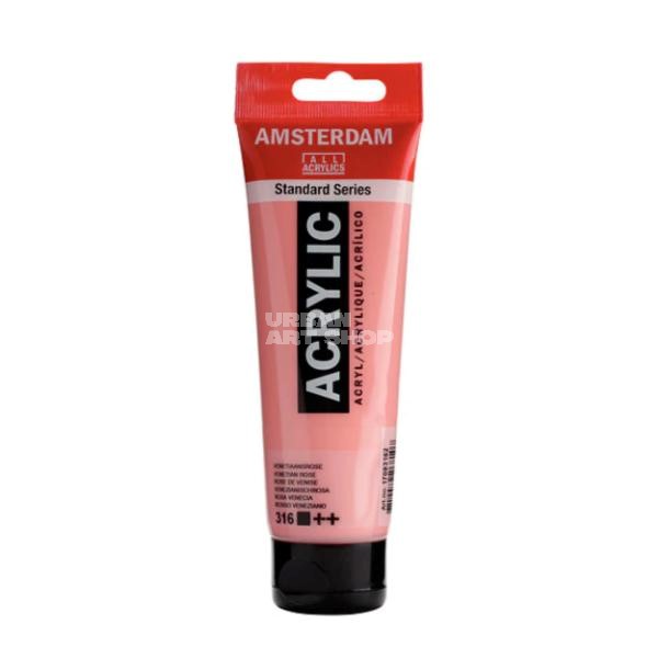 Amsterdam Acrylverf 316 Venetiaansroze Standard Series in 120ml tube