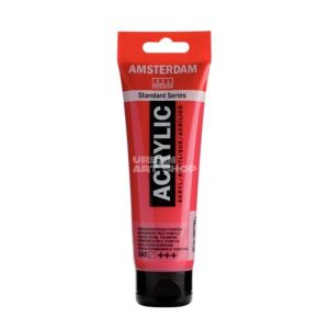 Amsterdam Acrylverf 348 Permanentrood Purper Standard Series in 120ml tube