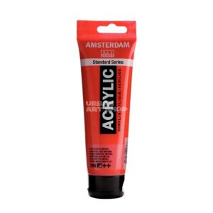 Amsterdam Acrylverf 396 Naftolrood Middel Standard Series in 120ml tube