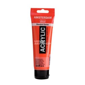 Amsterdam Acrylverf 398 Naftolrood Licht Standard Series in 120ml tube