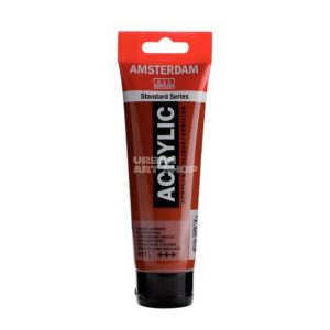 Amsterdam Acrylverf 411 Sienna Gebrand Standard Series in 120ml tube
