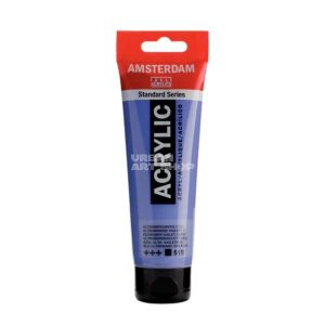 Amsterdam Acrylverf 519 Ultramarijnviolet Licht Standard Series in 120ml tube