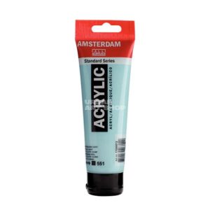 Amsterdam Acrylverf 551 Hemelsblauw Licht Standard Series in 120ml tube