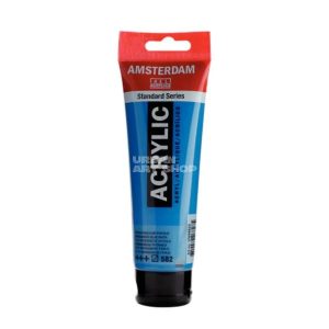 Amsterdam Acrylverf 582 Mangaanblauw Phtalo Standard Series in 120ml tube