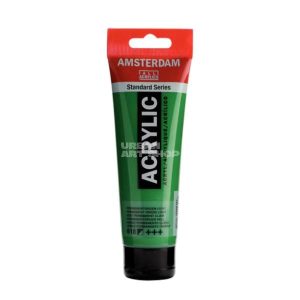 Amsterdam Acrylverf 618 Permanentgroen Licht Standard Series in 120ml tube