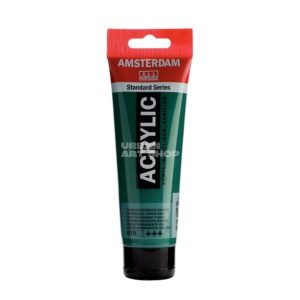 Amsterdam Acrylverf 619 Permanentgroen Donker Standard Series in 120ml tube