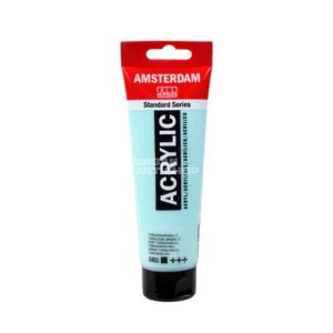 Amsterdam Acrylverf 660 Turkooisgroen Licht Standard Series in 120ml tube