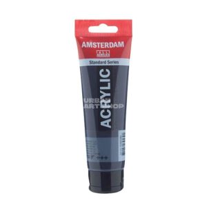 Amsterdam Acrylverf 708 Paynesgrijs Standard Series in 120ml tube