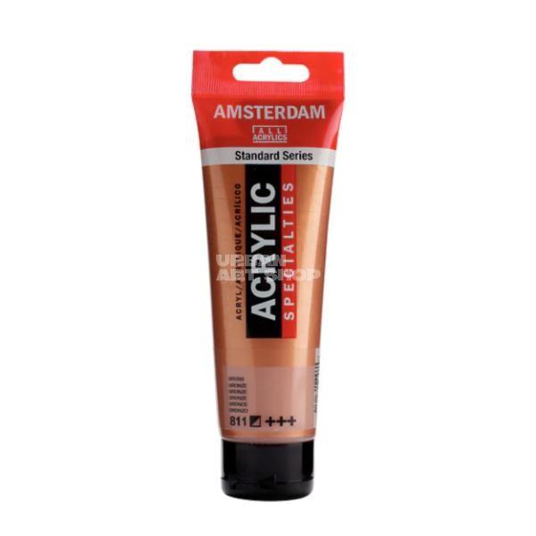 Amsterdam Acrylverf 811 Brons Standard Series in 120ml tube