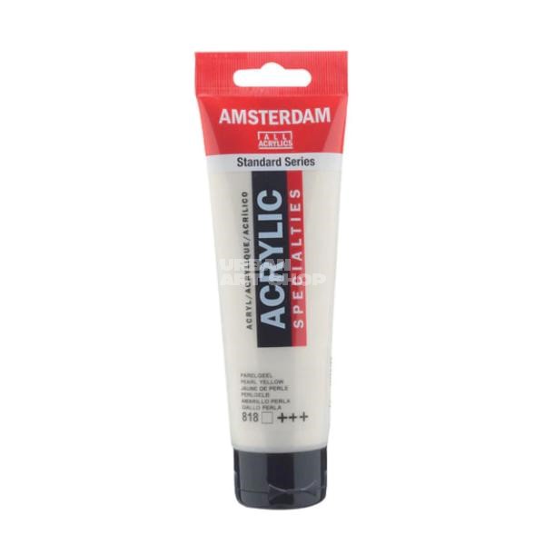 Amsterdam Acrylverf 818 Parelgeel Standard Series in 120ml tube