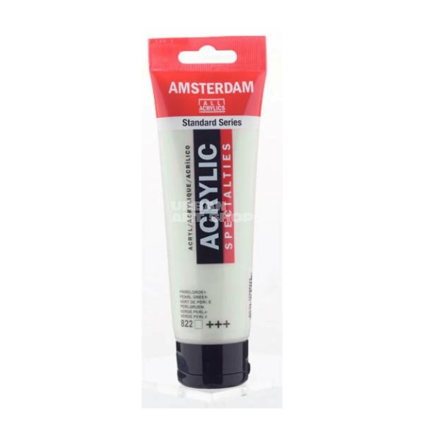 Amsterdam Acrylverf 822 Parelgroen Standard Series in 120ml tube