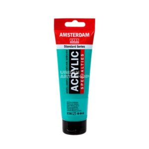 Amsterdam Acrylverf 836 Metallic groen Standard Series in 120ml tube