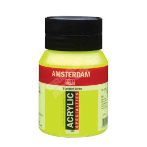 Amsterdam acryl verf 256 Reflexgeel Standard Series in 500ml pot