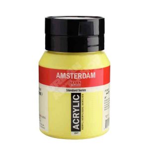 Amsterdam acryl verf 267 Azogeel Citroen Standard Series in 500ml pot