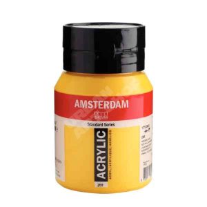 Amsterdam acryl verf 269 Azogeel Middel Standard Series in 500ml pot