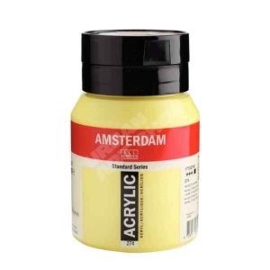 Amsterdam acryl verf 274 Nikkeltitaangeel Standard Series in 500ml pot