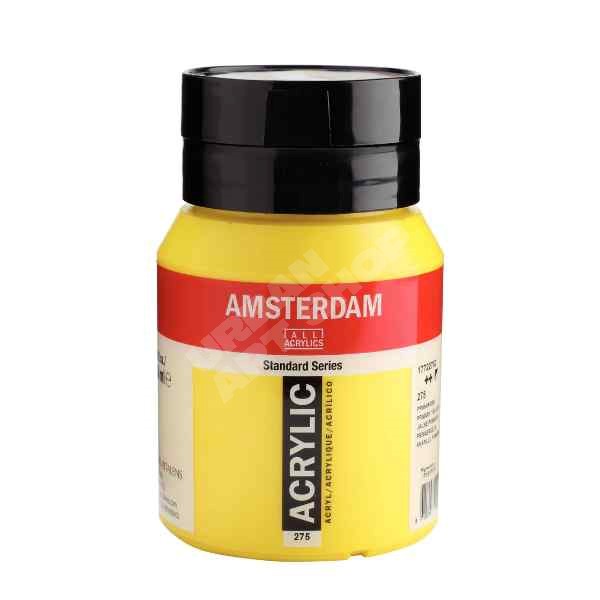 Amsterdam acryl verf 275 Primairgeel Standard Series in 500ml pot