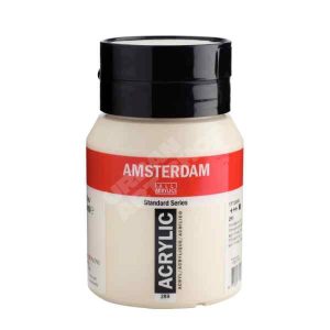 Amsterdam acryl verf 289 Titaanbuff Licht Standard Series in 500ml pot