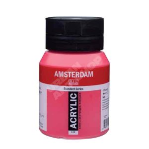 Amsterdam acryl verf 348 Permanentrood Purper Standard Series in 500ml pot