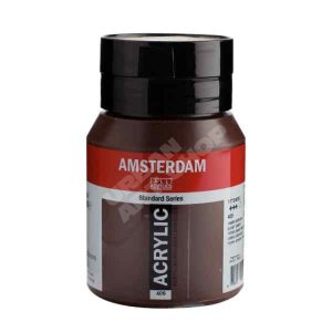 Amsterdam acryl verf 409 Omber Gebrand Standard Series in 500ml pot