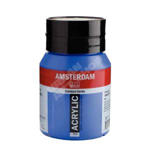 Amsterdam acryl verf 512 Kobaltblauw (Ultramarijn) Standard Series in 500ml pot