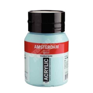 Amsterdam acryl verf 551 Hemelsblauw Licht Standard Series in 500ml pot