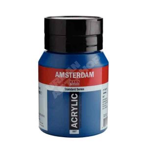 Amsterdam acryl verf 557 Groenblauw Standard Series in 500ml pot