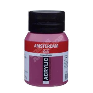 Amsterdam acryl verf 567 Permanentroodviolet Standard Series in 500ml pot