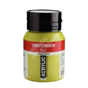 Amsterdam acryl verf 621 Olijfgroen Licht Standard Series in 500ml pot