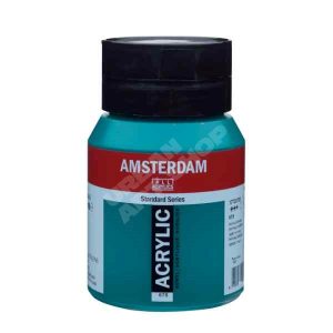 Amsterdam acryl verf 675 Phtalogroen Standard Series in 500ml pot