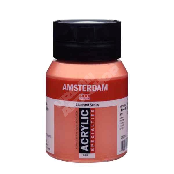 Amsterdam acryl verf 805 Koper Standard Series in 500ml pot