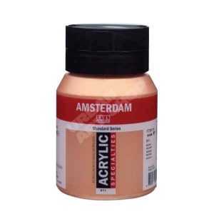 Amsterdam acryl verf 811 Brons Standard Series in 500ml pot