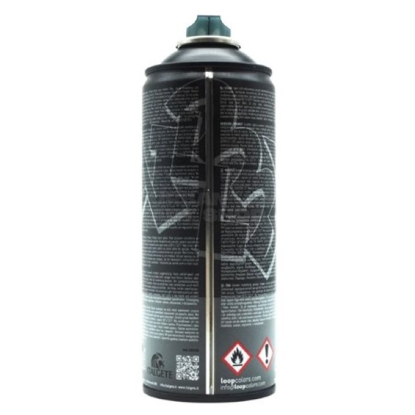 Behind Limited Edition both feet underground spuitbus Loop colors 400ml achterkant