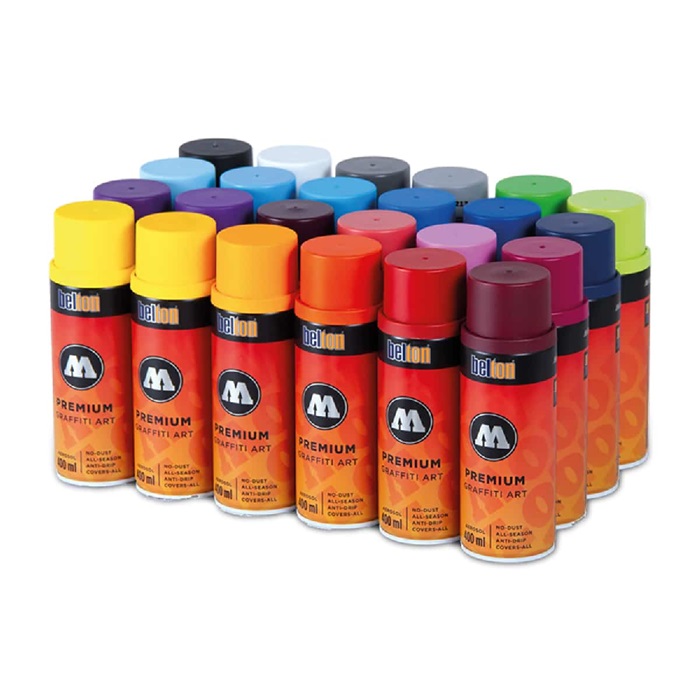 Belton Premium van Molotow NIEUW in ons assortiment verzameling blikken Urban Art Shop Almere