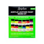 Angelus Acrylic Leather Paint Metallic & Pearlescent Kit (All 12 Colors / 1 oz) - Shoe & Boot Accessories 4 U