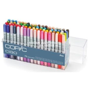 Copic Ciao basic set B 72 markers met 2 tips