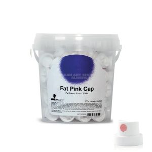Fat cap pink in bucket 120 stuks MTN