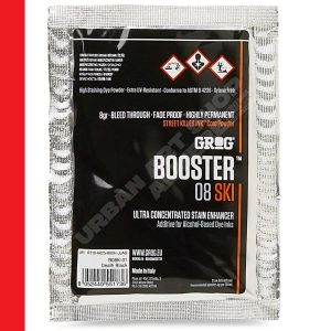 Grog Booster Splatter Red 08 SKI pigment poeder stain enhancer