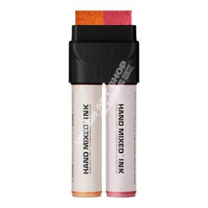 Hand Mixed 2-ink Root alcohol marker oranje-rood