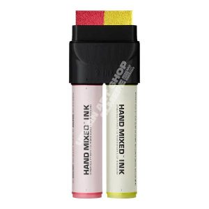 Hand Mixed 2-ink Sun alcohol marker geel-rood