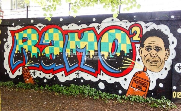 Interview met Hotdog over de Montana Black Artist Edition #30 Ramo mural Urban Art Shop