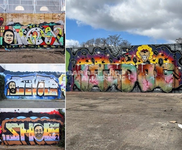 Interview met Hotdog over de Montana Black Artist Edition #30 Blade mural Urban Art Shop