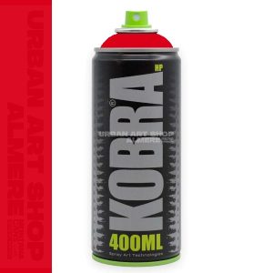Kobra 250 Red Orange High Pressure graffiti spuitbus 400ml HP250