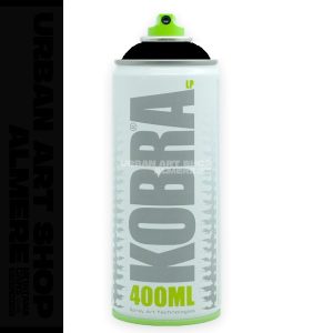 Kobra 902 Black Tarok Low Pressure graffiti spuitbus 400ml LP902
